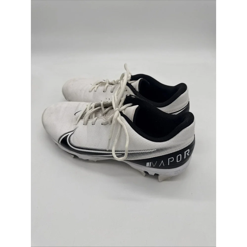 Nike Vapor Edge Shark Black White Football Cleats CD0074-100 Men's Size 11